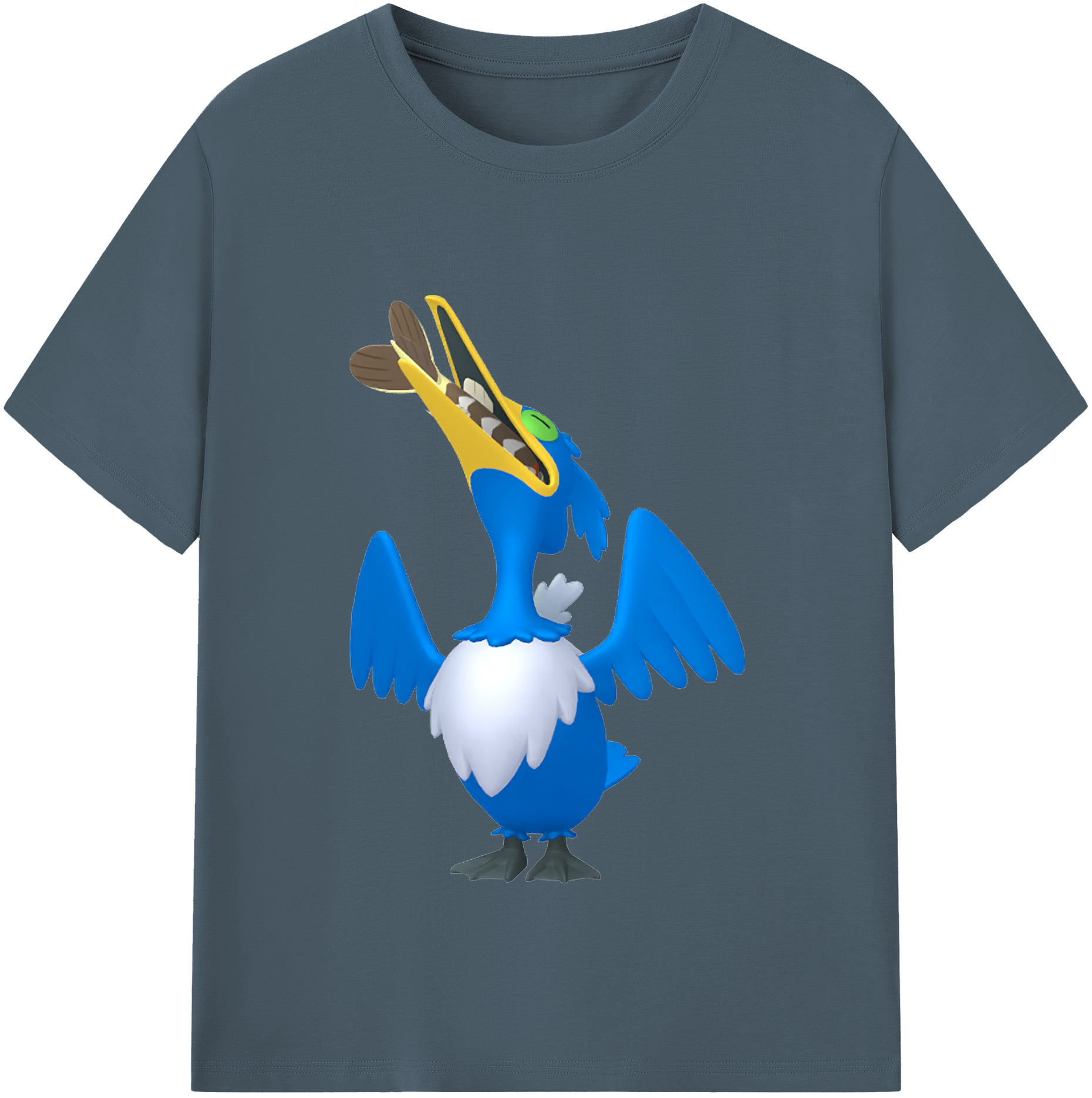 （画像用） ポケットモンスター Pokémon 綿100％半袖Tシャツ（フロントプリント）